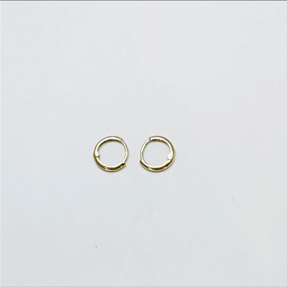 Theodosia Mini Gold Huggie Earrings